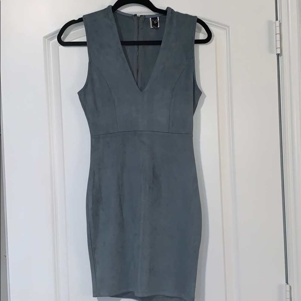 Blue Bodycon Dress